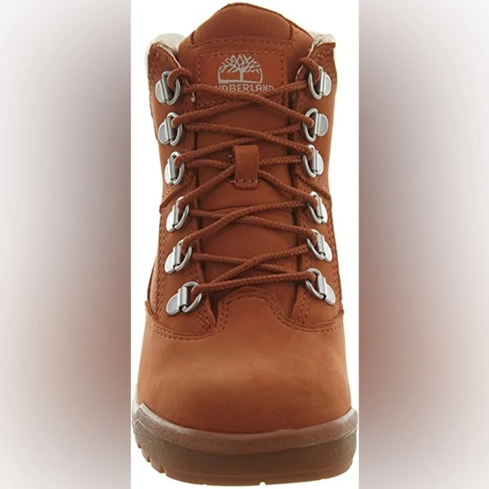 TIMBERLAND 6 IN L/F FLD BT YOUTH’S - NB‎ DK ORG | NEW/NIB!!🤎🤎